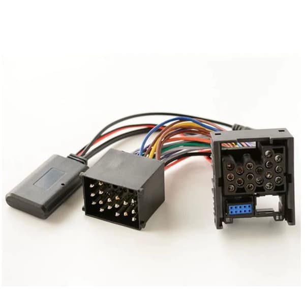 Bluetooth-musikadapter Sort - Trådløs streaming, Bluetooth 5.0-1-enhed, kompatibel med BMW E46 320i 323i 325i, med mikrofon