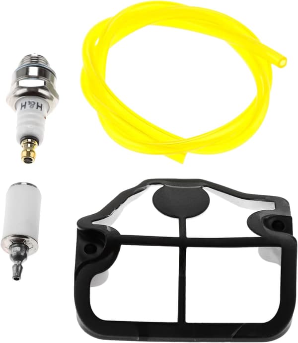 Luftfilter, bränsleslang och tändstift för Husqvarna 36 41 136 LE 141 LE 137 E 142 E motorsåg