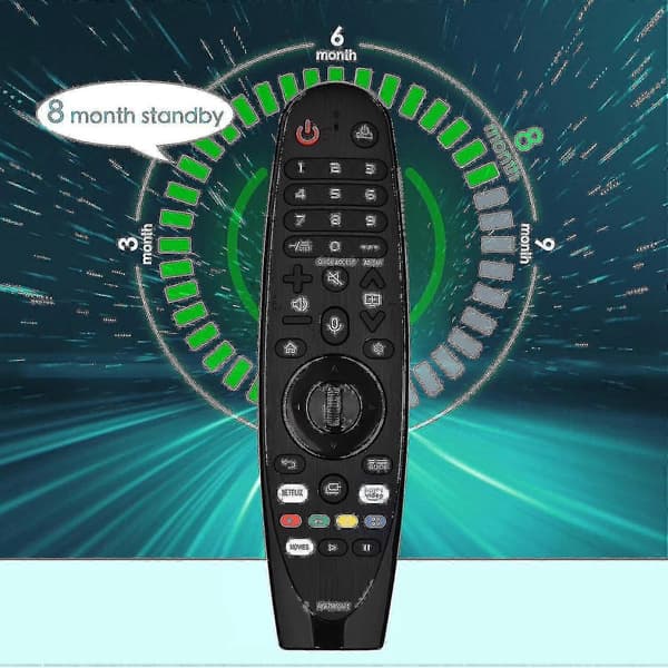 Erstatningsfjernkontroll for LG Smart TV, LG Magic Remote AN-MR20GA med stemmefunksjon