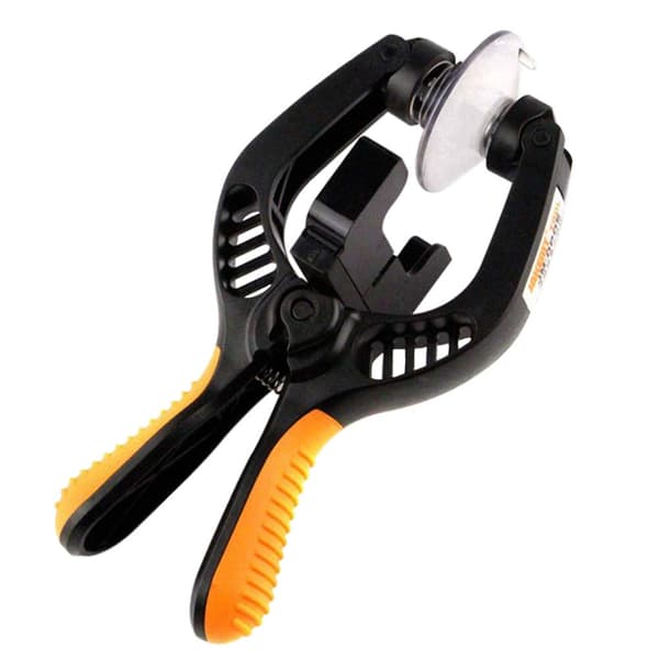 Screen Opening Tool/Pliers Repair Tool Suction Cup Compatible with Various Tables and Smartphones (Orange)