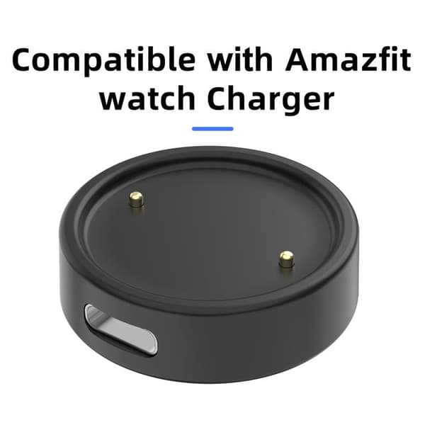 Oplader til Amazfit GTR3 / GTS3 / GTR4 / GTS4 – USB-C