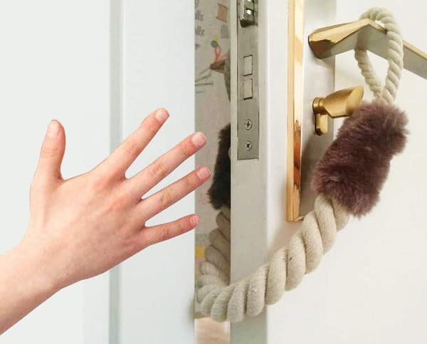 Dörrstopp Rep, Dörrstopp Slingor Babysäkerhet Fingerkläm G