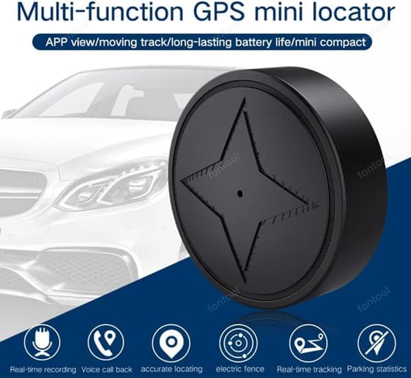 2025 Seneste Model GPS-tracker til Køretøjer, Ingen Abonnement, GPS Stærk Magnetisk Køretøjs Anti-Tab Tracker, Mindste GPS-tracker Lokalisator R