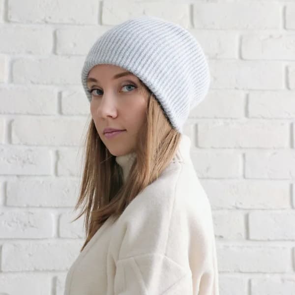 Vinterlue i Skullies-stil, Mote, Varme Beanies, Casual, Kvinner, Solid, Voksenluer, Hodeplagg