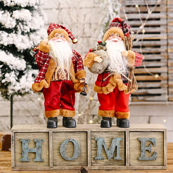 Christmas Santa Claus Doll Christmas Backpack Old Man Doll Ornaments