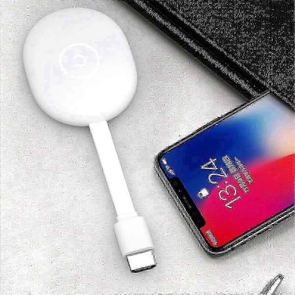 Chromecast 4. generation HDMI Android Converter Digital Video Streamer til Smart TV Streaming