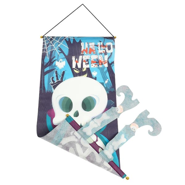 2025 Halloween Rustikk Dekor Halloween Pynt Halloween Veggpynt Pynt B B 110X40X0.1CM