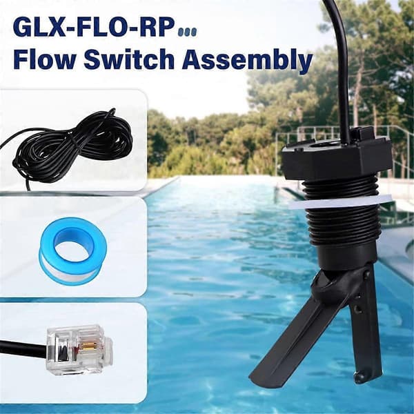 Flow Switch Monteringssæt Erstatning til Hayward/Goldline Aquarite Saltsystem, Flowsensor med Ha