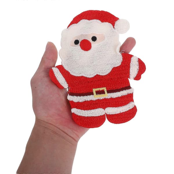 Jul Tomte Broderede Strygemærker Jul Juleapplikation Tøjtilbehør til Tøj Hatte Tasker