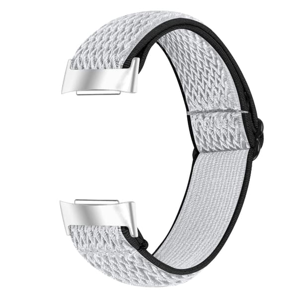 Fitbit Charge 5 armbånd Nylon Grå/Svart