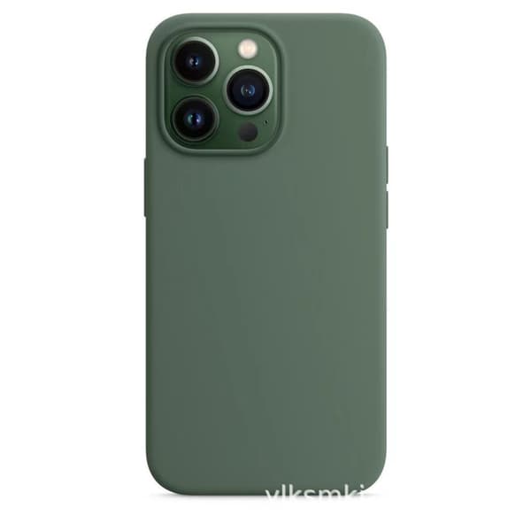 Apple silikondeksel med MagSafe (for iPhone 12 Pro Max) iPhone 12 Pro Max iPhone 12 Pro Max Eucalyptus Green