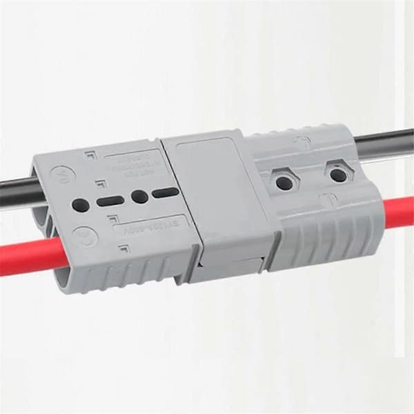 10 pcs Anderson Style Connector 50A with Anderson Handle Forklift Battery Charging Quick Disconnect