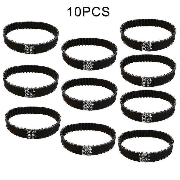 2/4 stk. Planhøvl Drivrem 914592 Til Black Decker Dn75 Dn750 Kw750 Sr600 Sr600 Dn75 Sort Gummirem2