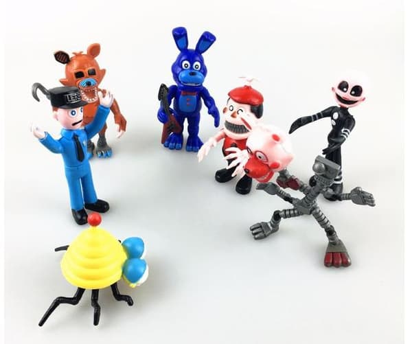 12-pack Five Nights at Freddy's figurer julklappar