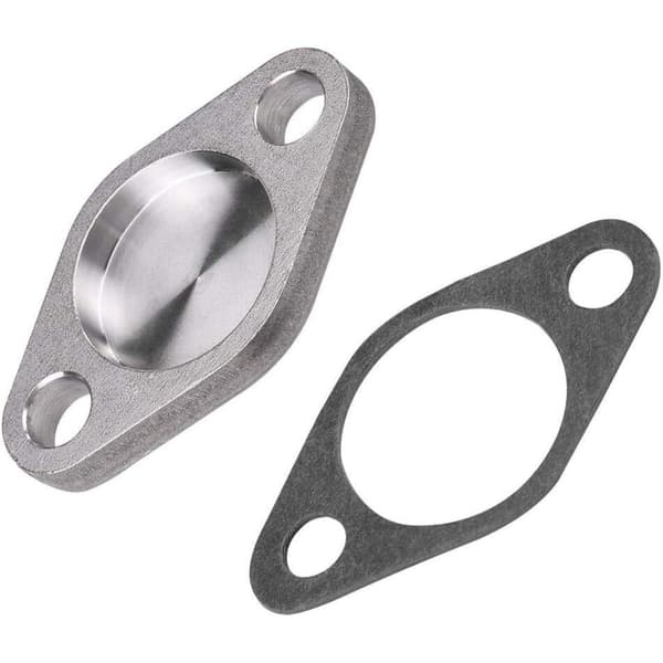 EGR-ventil blindplade, rustfrit stål kit med pakning til E53 E38 E39 E46 X5