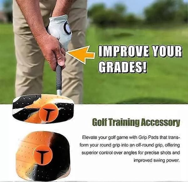 T-grip golf Golf Club Training Aid, Comfortable Grip Pad for Swing Training