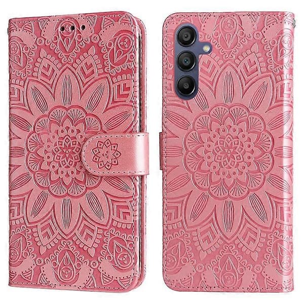 Compatible Case for Samsung Galaxy A16 5G / A16 4G with Sunflower Pattern, Leather Wallet Case