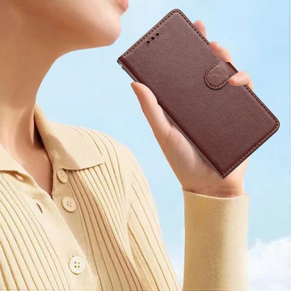 For Xiaomi 15T Leather Case Wallet Stand Phone Cover with Practical Strap