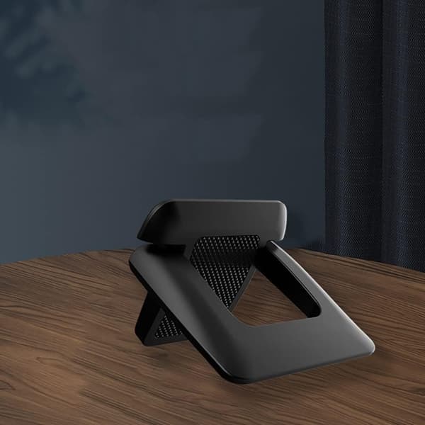 2 stk Mini Laptop Stativ Usynlig Computer Stativ Sammenklappeligt Bærbart Ventileret Skrivebord Laptop Holder Tastatur Riser Egnet