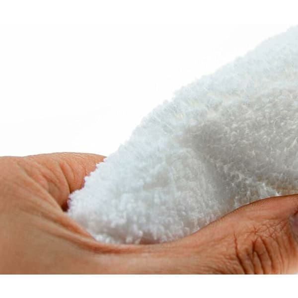 Dampmopp 8 stk mikrofiberklut mikrofiber damprengjøringsputer vaskbare moppereservedeler