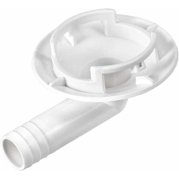 Air Conditioning Drain Hose, 40mm Elbow Connector, Condensate Drain Nozzle, Lightweight and Durable Plastic