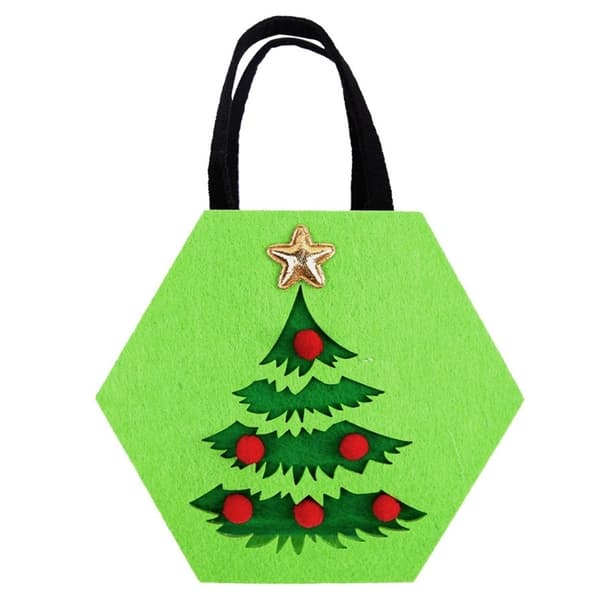 Julgodis Kakpåsar Julklapp Present - Julgran Grön green