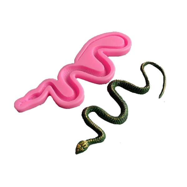 Fondantforme Chokoladeforme Slangeformede Perfekte Gaver til DIY Bageelskere