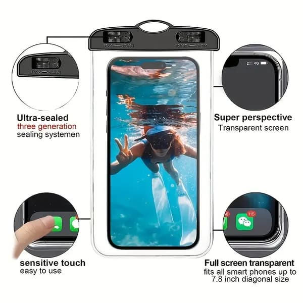 Protect your iPhone with a waterproof phone case!