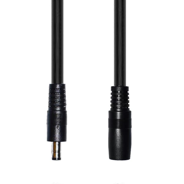 DC5521 til DC8020 Strømadapterkabel, 5.5x2.1mm Han til DC8020 Hun Kabel til Solenergiomdannelse og Udendørs LED-belysning, 15cm