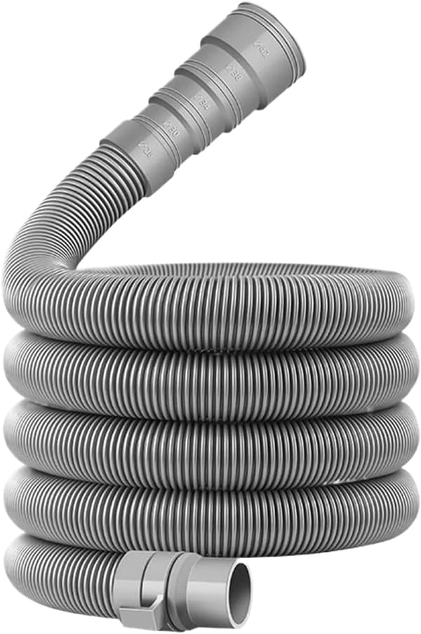 RV Drain Hose - Extendable Caravan Waste Pipe | Adjustable Motorhome Drain Hose with 2m 6m 10m, Quick Connect Leak-Proof Kit Foldable 10m