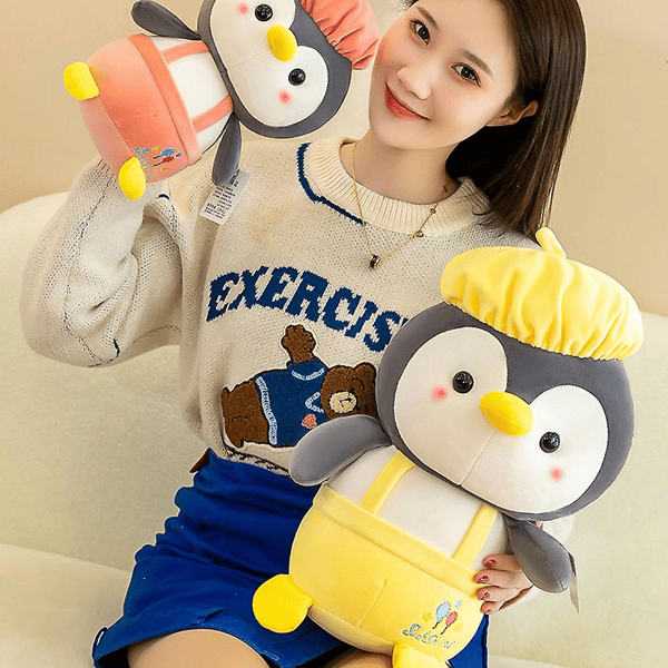 Cute Strap Penguin Plush Toy Super Stuffed Doll Super Soft