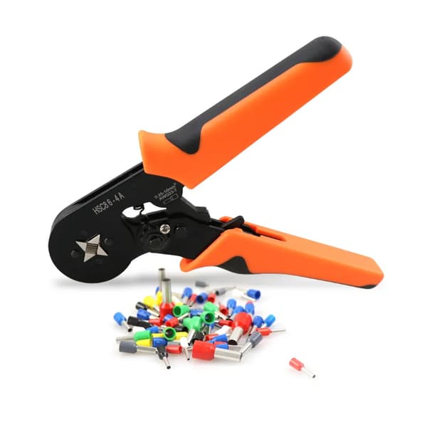 Automatic Cable Crimping Pliers 0.25-10 mm² with 1200 Ferrules 8 Sizes 621