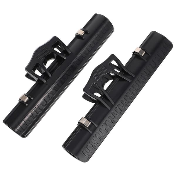 Nodestativholder Sort 15.00X4.50X3.00CM Plastklemme Til Noder Musikere Studerende 2-pak