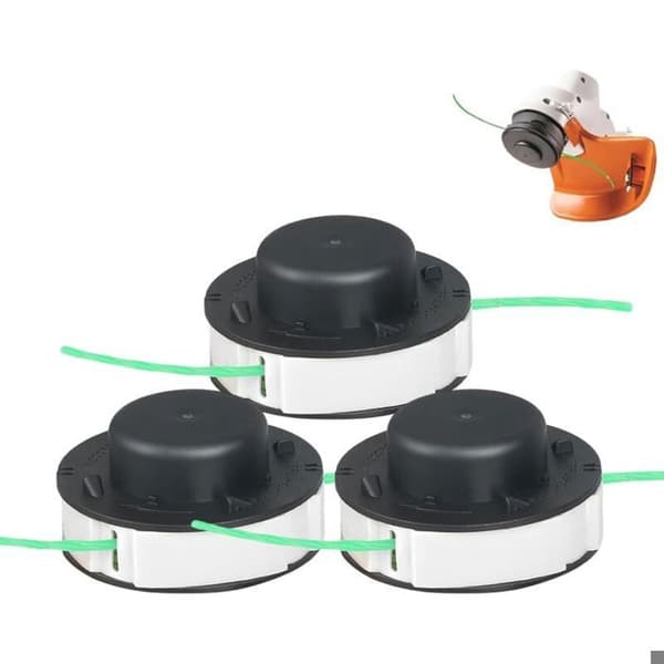 Pakke med 3 erstatningsspoler med trimmerline til Stihl FSA 56, Tråd til Stihl Autocut 2-2 FSA 56