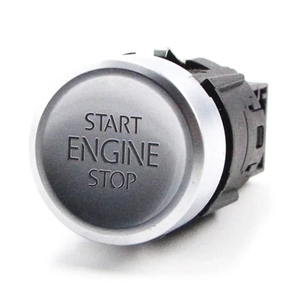 Bilnøgle Start Stop Motor En Knap Afbryder Knap Nøglefri Start Afbryder Dele Til VW Golf 7 MK7 VII