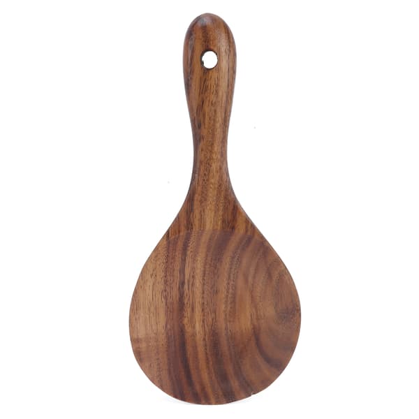 Rice Paddle Wooden Serving Spoon Rice Spoon Kitchen Utensil Tableware Home Kitchen Accessory
