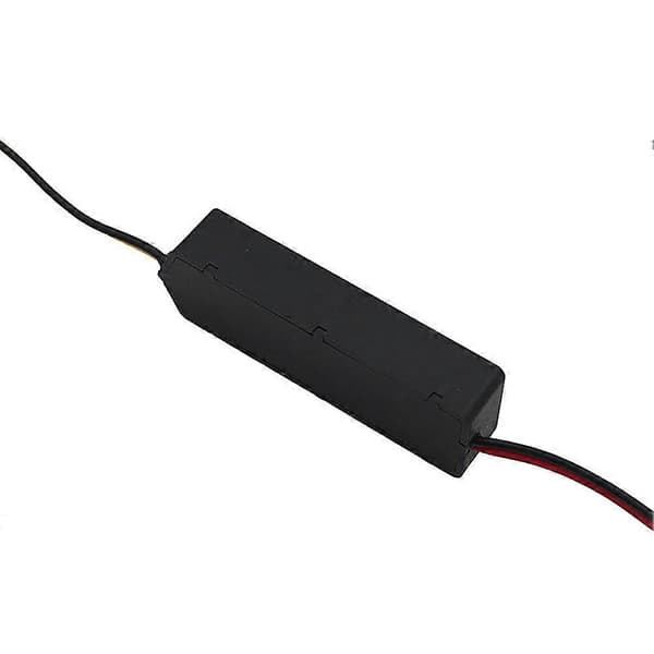 DC 12V 24V-80V Step Down Konverter, Sort Plast Spændingsregulator til Elektrisk Scooter Modificeret Tilbehør, Kompatibel med 12V-80V DC Systemer