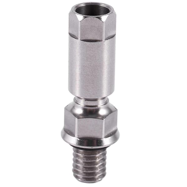 Hydraulisk skivebremseslangefitting, olivenindsats, rustfrit stål og aluminiumslegering, 5 mm OD, 2-pak, kompatibel med AVID E5 E7 E9 ER XX X0