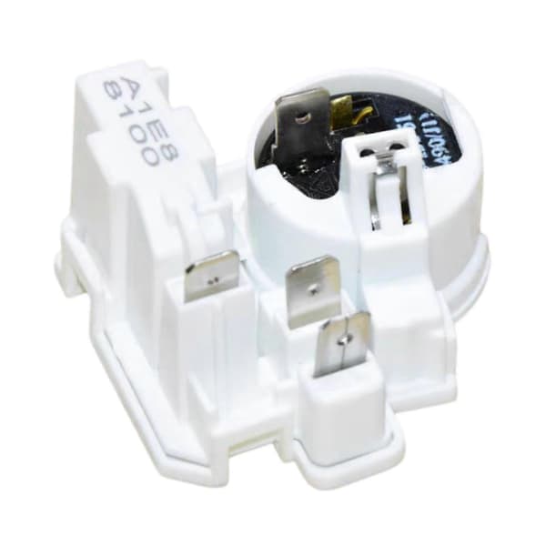 Køleskabskompressor PTC Startmotor Køleskab Overbelastningsbeskyttelse 8100 Boost Start 3 pin