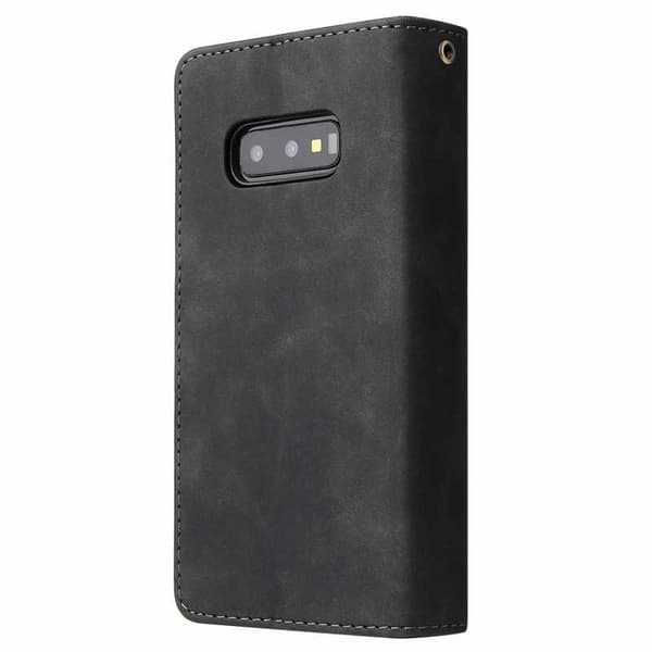 Samsung S10e Multifunksjonelt Lommebokdeksel Glidelås 8-Rom