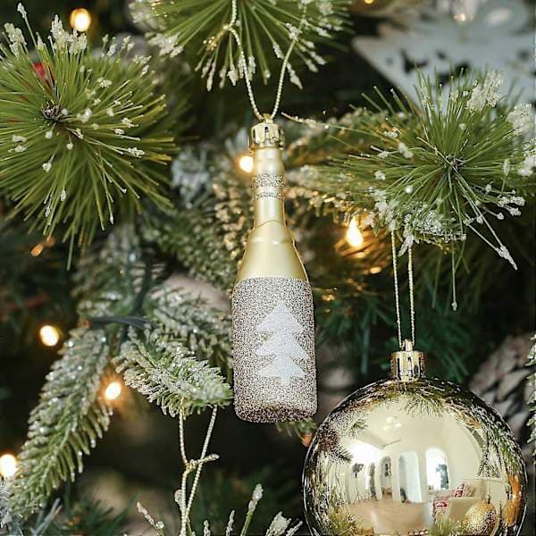 70-delars julgranskuleset (rött, grönt och guld), hållbart, inklusive krokar.