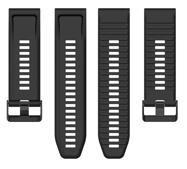 Urrem til Garmin Fenix 7/6/5 Sort
