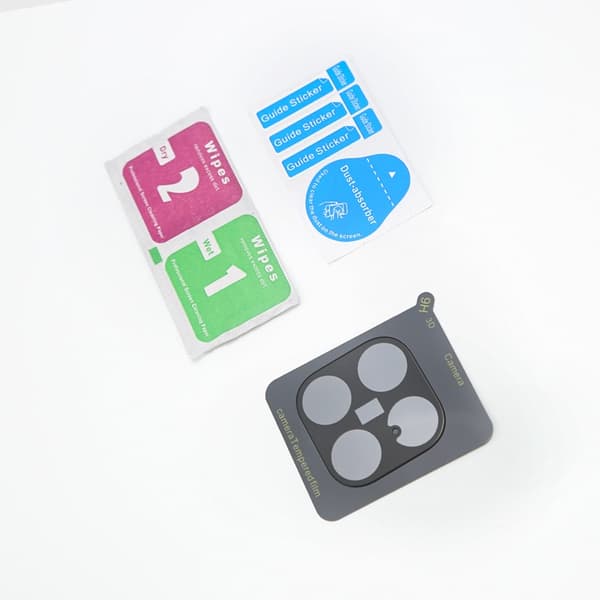Transparent Silkscreen Tempered Glass Camera Lens Protector compatible with Xiaomi 15T Pro