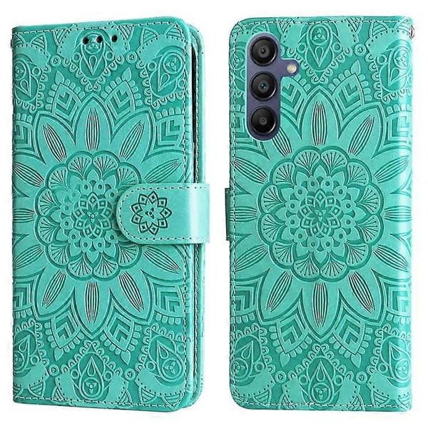 Compatible Case for Samsung Galaxy A16 5G / A16 4G with Sunflower Pattern, Leather Wallet Case