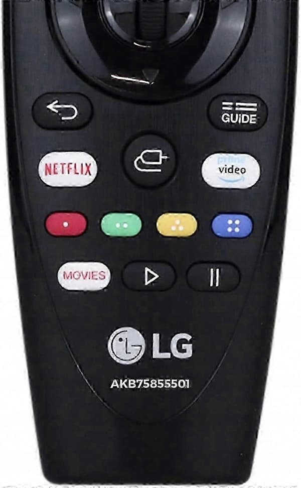 LG AKB75855501 Original Smart TV Remote Control Replacement Black