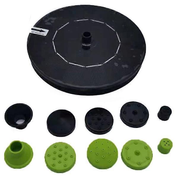 Solar Fountain Smart Small Solar Powered Water Fountain For Bird Bath 1 pc