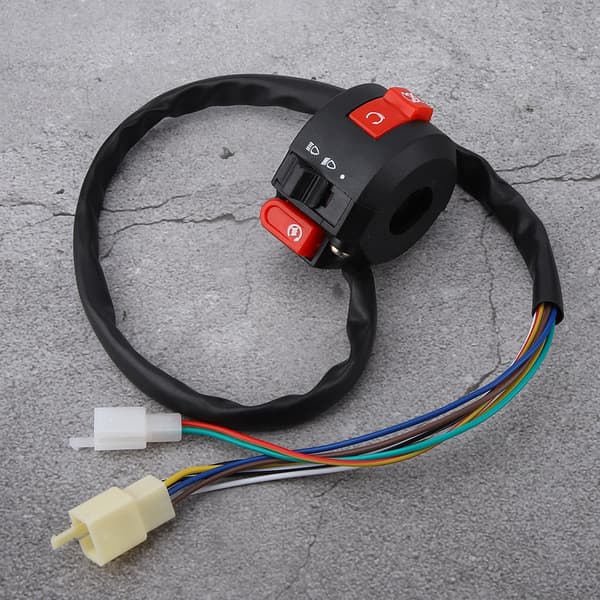 22mm Universal Motorcycle ATV Handlebar Start Stop Switch