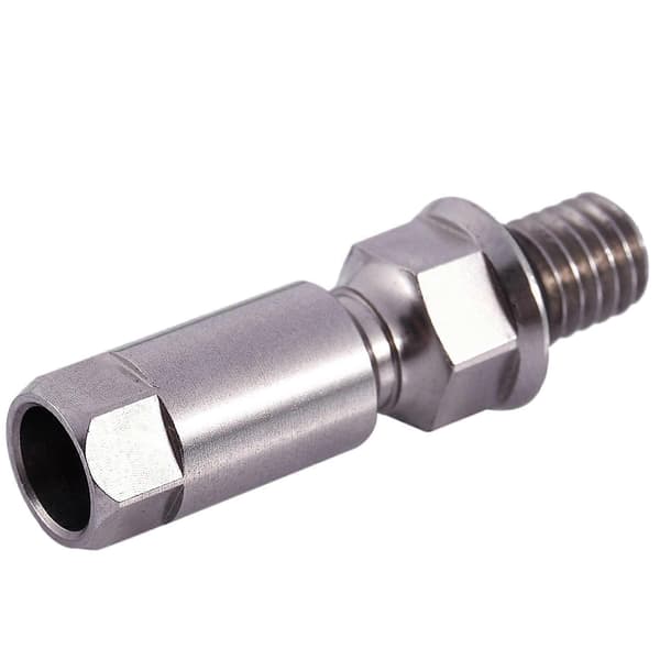 Hydraulisk skivebremseslangefitting, olivenindsats, rustfrit stål og aluminiumslegering, 5 mm OD, 2-pak, kompatibel med AVID E5 E7 E9 ER XX X0