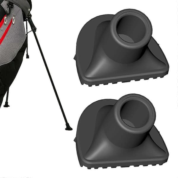 4-pak Golfbag Stativfødder, Erstatningsfødder til Golfbag Nødvendigt Tilbehør
