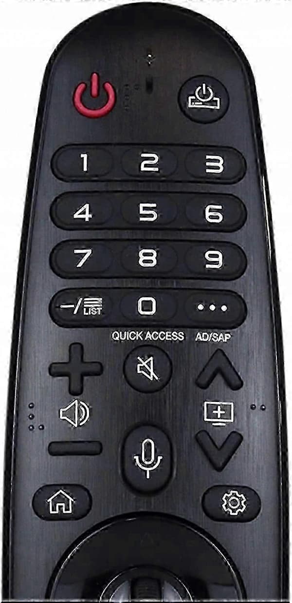 LG AKB75855501 Original Smart TV Remote Control Replacement Black